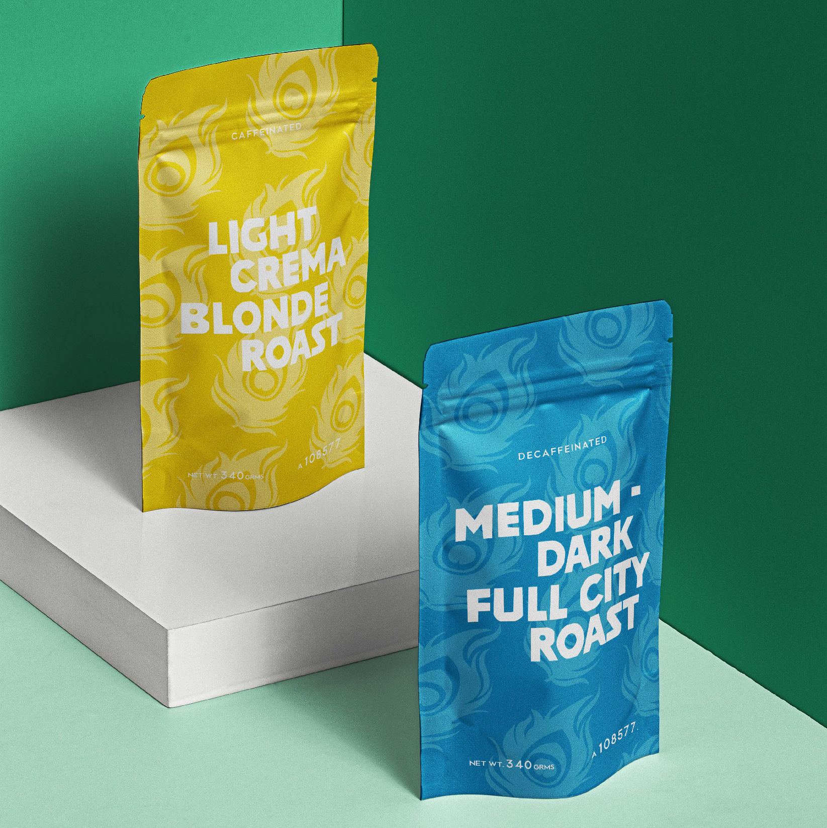 BRAND IDENTITY Perky Peacock Coffee by MKDesigns on Dribbble