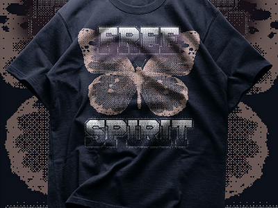 "Free Spirit" 𝐃𝐄𝐒𝐈𝐆𝐍 𝐀𝐕𝐀𝐈𝐋𝐀𝐁𝐋𝐄 𝐅𝐎𝐑 𝐒𝐀𝐋𝐄🔥 design designforsell free graphic design minimal spirit tajartist tshirtdesign tshirtdesigns
