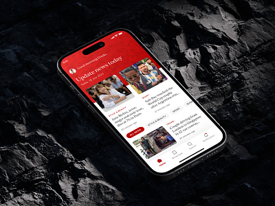 Pawarta - News app 📰 app article articles bulletin clean design feed mobile mobile design neat news news app newsletter newspaper read reading social socialfeed ui ux