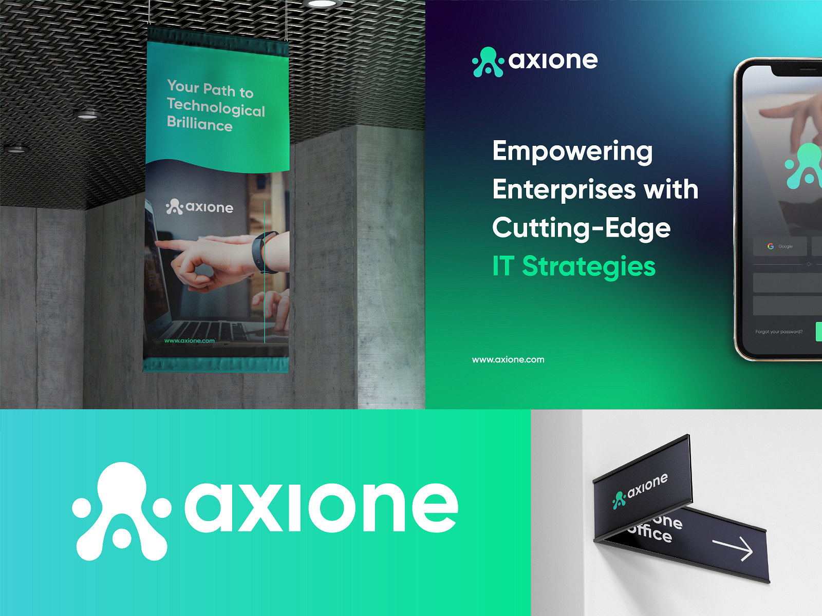 Axione Branding by Afifudin Zuhri for Rukuru Studio on Dribbble