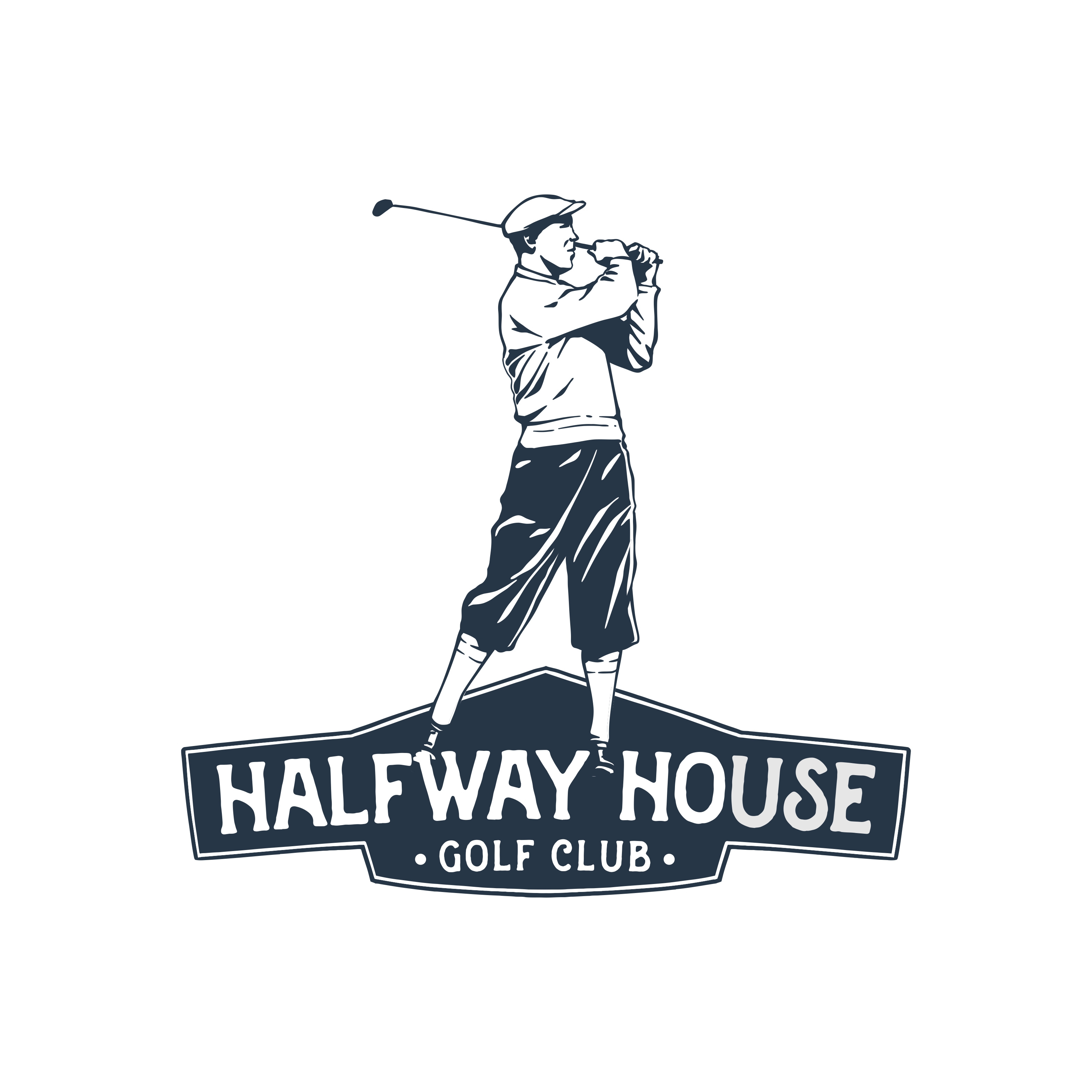 HALFWAY HOUSE GOLF CLUB by vect studio on Dribbble