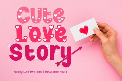 Free Quirky Love Font - Cute Love Story Font display font