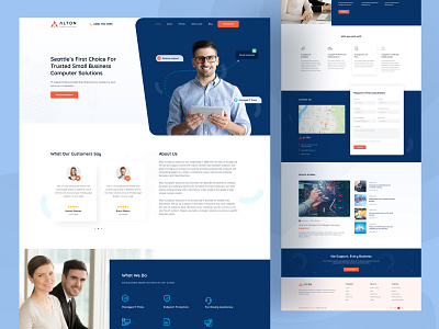 Altonworks - Computer Solution Website it website