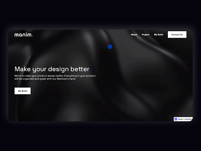 Animated Website built on Webflow 3d animation branding graphic design motion graphics trendy ui ux