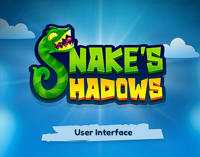 Snake's Shadows UI game game design graphic design gui snakes shadows ui ui vector