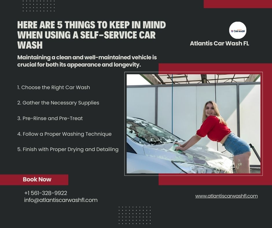 Top 5 Benefits of Using a SelfService Car Wash for Your Vehicle by