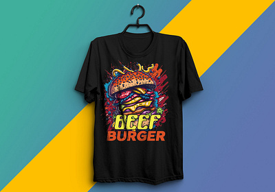 Burger lover T-shirt best selling t shirt black t shirt branding creative t shirt custom t shirt t shirt t shirt trending trendy t shirt