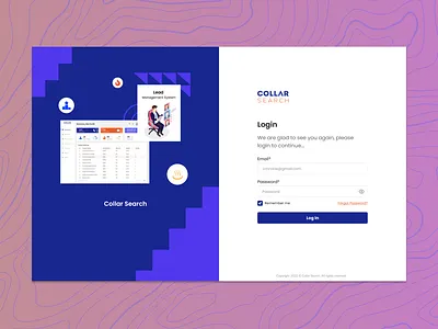 Collar Search visual design