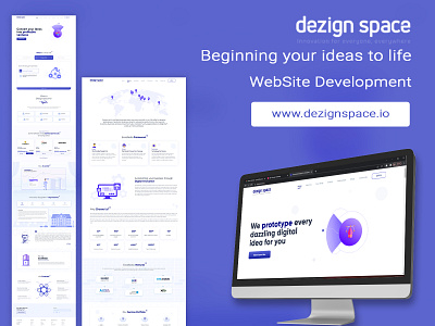 dezignspace WebSite Development graphic design ui ux web design