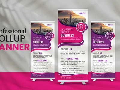 professional Roll up Banner design templates banner business banner corporate creative design design modern design poll up pop up print design roll up rollup banner stand banner x stand
