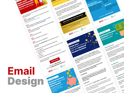 Emailer Design visual design