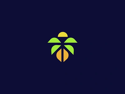 Coconut tree (unused) abstract beach coconut hotel logo logo design logodesign luxury palm sun sunrise travel tree vacation