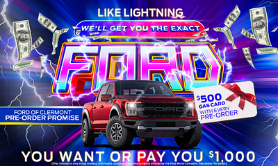 Ford Ad Campaign graphic design