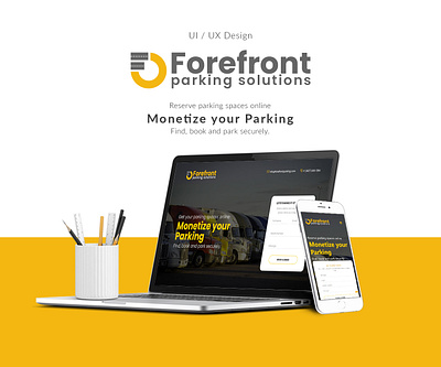 Forefront parking solutions communication creative problem solving creative strategy design strategy design thinking figma (software) product design product strategy prototyping user experience (ux) visual design wireframing