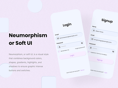 Neumorphism Or Soft UI app app development app design appdesign mobileappdesign design graphic design ui ux