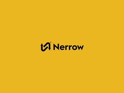 Nerrow - Logo Design abstract logo arrow logo brand identity branding company logo design graphic design icon identity letter mark logo logo design logo idea logos mark minimailist logo modern logo monogram n logo symbol