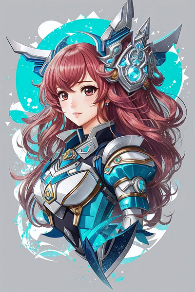 Cetus Dreamscape: Mesmerizing AI Anime Character Art anime love