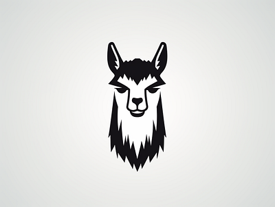 Llama Logo animal llama