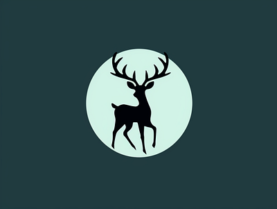 Deer Logo animal deer