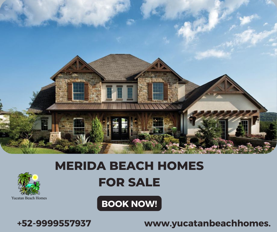 Your Gateway to Beachfront Bliss Merida Homes for Sale by Yucatan