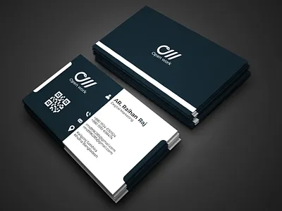 Business card brand identity branding business card design graphic design hospitality letter template letterhead logo stationery unikorns