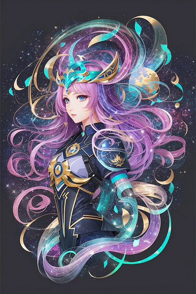 Ophiuchus Ascendant: AI Anime Character Art in the Zodiac anime love