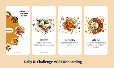 Daily UI Onboarding #023 dailyui foodapp onboardingpage ui uiuxdesign ux