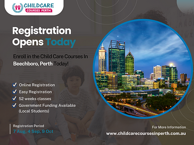 Join the Thriving Child Care Course! And take the next step! certificate 3 in childcare child care courses near me child care courses perth early childhood education perth