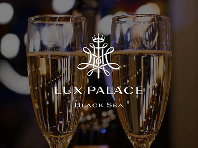 Lux Palace apartments branding design development development branding development logo graphic design hotel housing complex logotype lux luxury mark real estate real estate branding real estate logo real estate logo design real estate logo designer realestate realestate logo