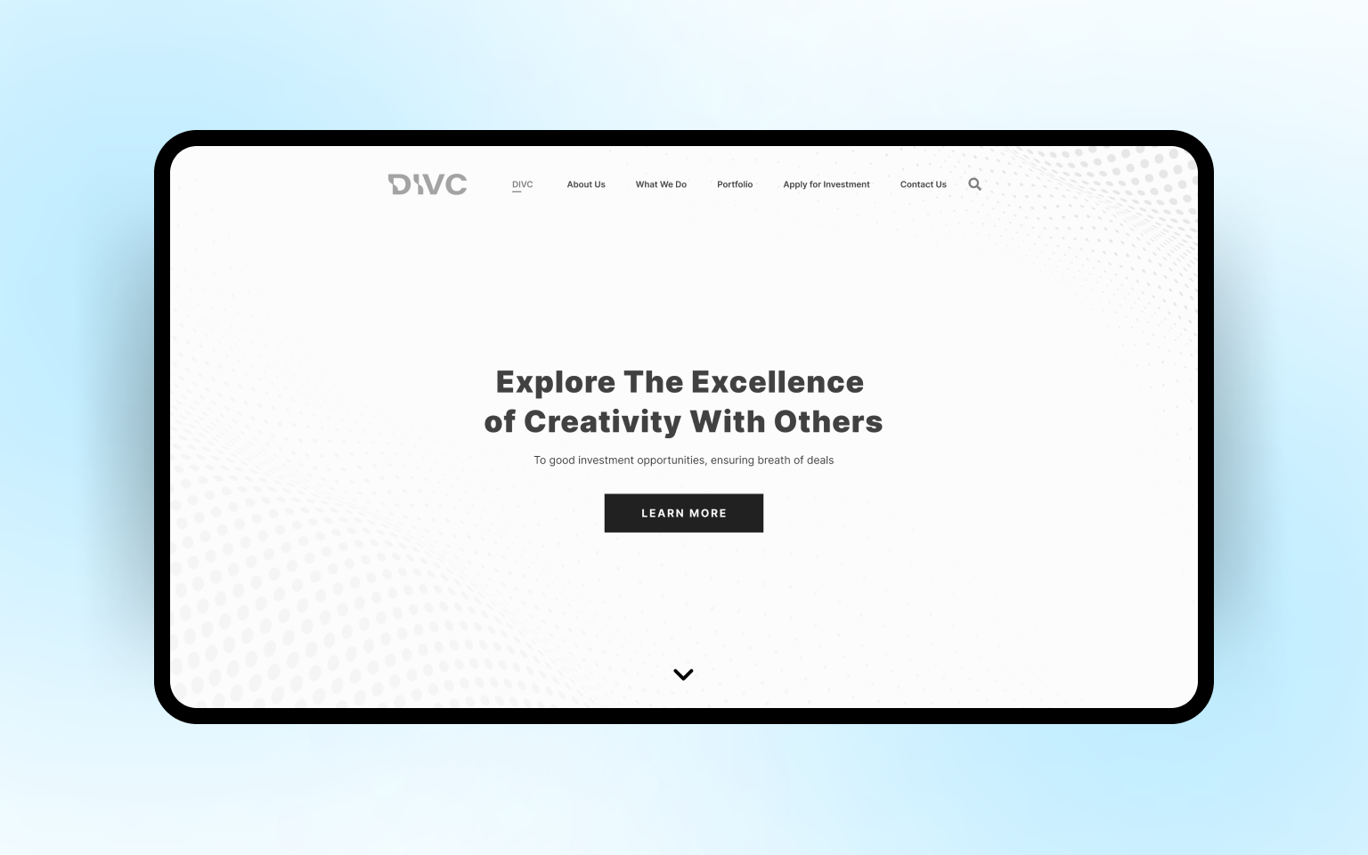 Venture Capital Company Landing Page UI by Nasib Hasan on Dribbble
