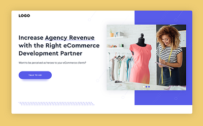 eCommerce Agency design typography ui ux we