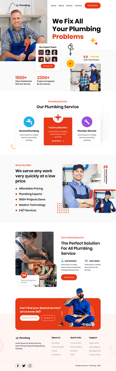 Plumbing Service design