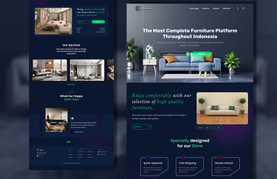 Aesthetic Furniture_Website aesthetic dasboard design designer ecommerce figma furniture interior landing page mobile app sofa tefa ui ui ux uiux user experience user interface ux website