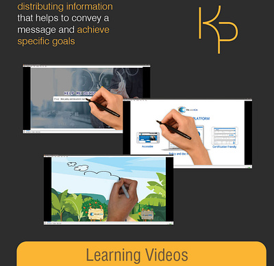 Learning Videos design graphic design videocreation