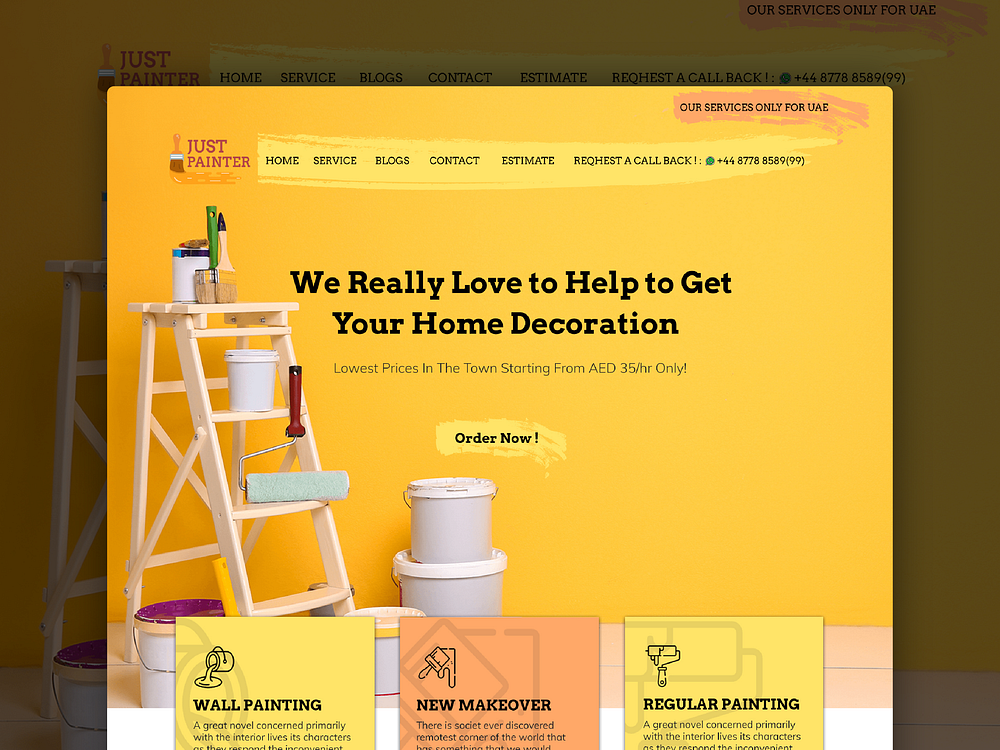 Painter site designs, themes, templates and downloadable graphic