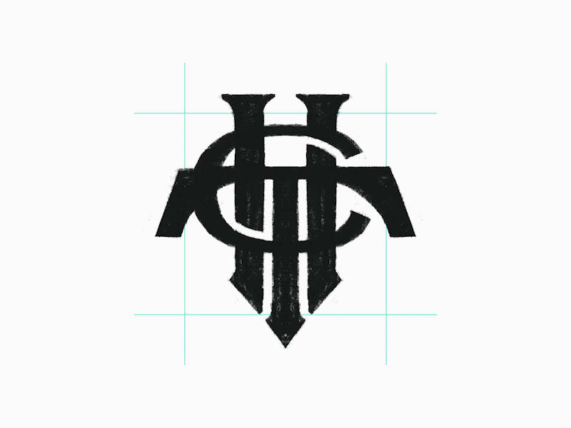 lettering T H C monogram typography logomark design 3d anhdodes anhdodes logo animation branding design graphic design illustration letter logo letter t h c logo logo logo design logo designer logodesign minimalist logo minimalist logo design motion graphics typography logo ui