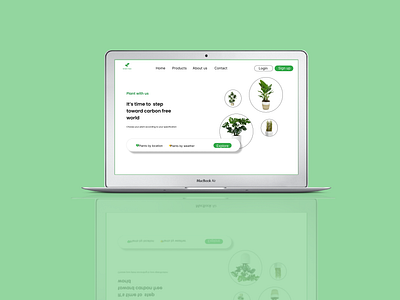 Plants online shop UX/UI design design e commerce ecommerce ui figma figma prototyping figma ux figma wireframes landing page online plant shop ux ui plants shop ui ux uxui web design