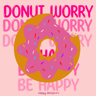 Donut illustration 🍩 animation design digital art donut illustration dribble food illustration illustration procreate rebound shot social media post