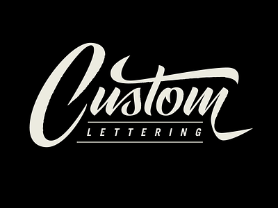 Custom Lettering brush script calligraphy custom custom type handmade lettering logo streetwear
