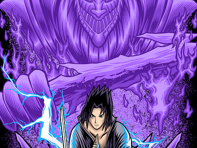 sasuke uchiha shippuden susanoo wallpaper