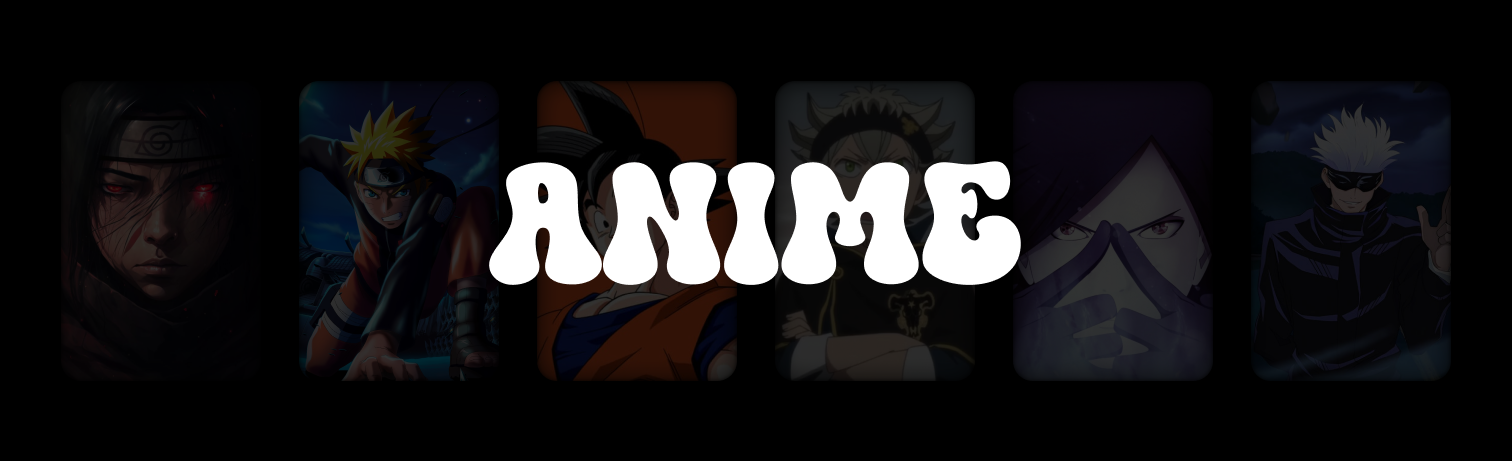 Anime | Card Fliping anime branding design graphic design typography ui ux