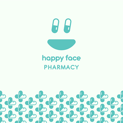 Logo design "Happy face pharmacy" adobe adobe illustrator adobe photoshop branding crete design drugstore face flat grafikonart graphic design happy illustration logo pharmacy pill rethymno ui vector