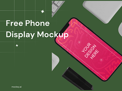 Mobile Phone Display Mockup free mockup freebie freebies mockup mockups