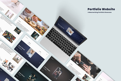Portfolio Website Design dribble showcase portfolio design web design