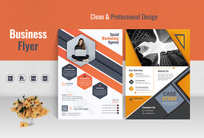 The Power of Effective Business Flyer Design banner banner ad design branding brochure design creative creative banner design design flyer design graphic design illustration