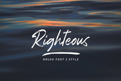 Righteous - Handwritten Typeface app branding design graphic design illustration logo typography ui ux vector