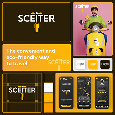 SCEITER - Logo and Brand Design 🎨 electricscooter