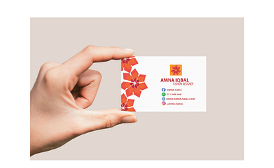 Visiting card design graphic design visiting card