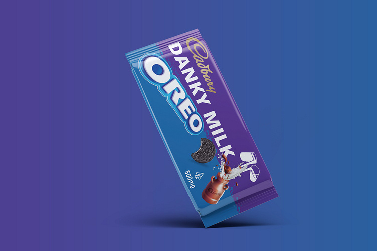 Oreo Danky milk chocolate label packaging design by Ohiduzzaman12 on ...