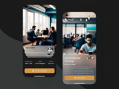 Team Booking System - GroupBook app booking booking system calendar design meetings mobile app ui ux